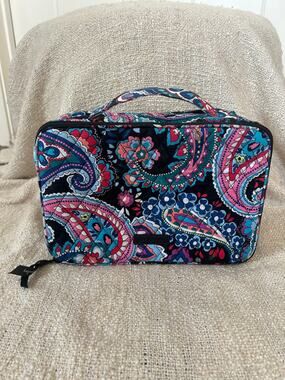 Vera Bradley Haymarket Paisley Cosmetic Travel Bag